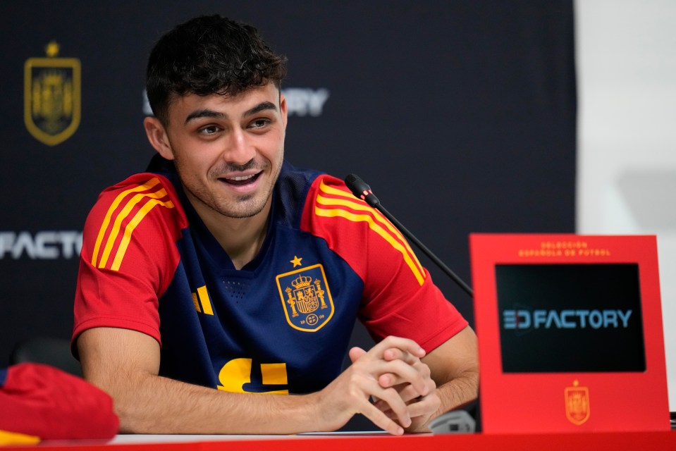 Big things are expected of Barcelona and Spain youngster Pedri