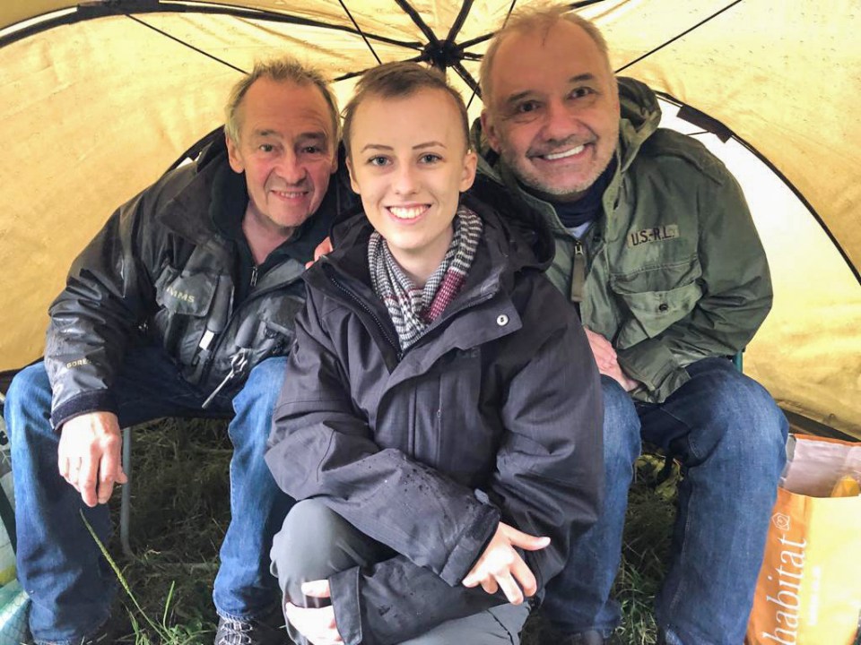 As well as meeting former First Lady Michelle Obama, Laura also went fishing with TV’s Bob Mortimer and Paul Whitehouse