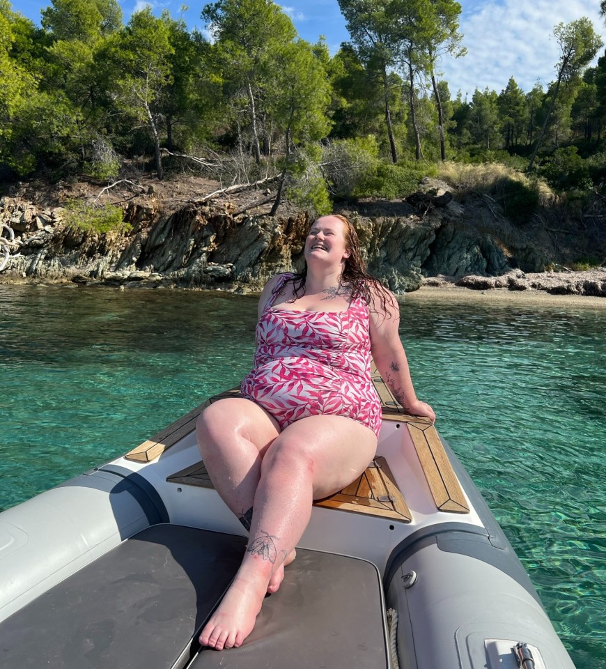 Kirsty Leanne began creating TikTok content after noticing a gap in the market for plus-size friendly travel