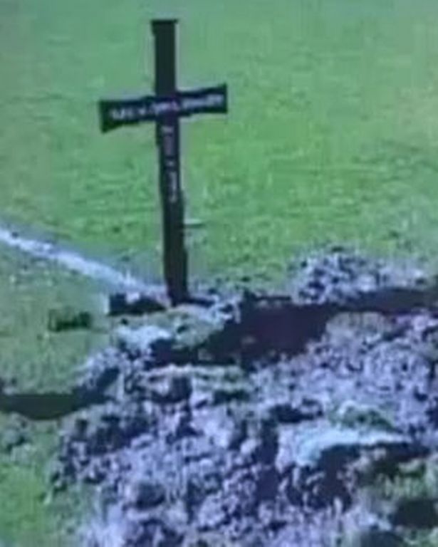 Serbian fans even dug a grave in a threat to their own players back in 2013