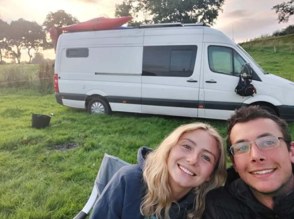 Jess and James hit the road five months ago starting off living in North Wales