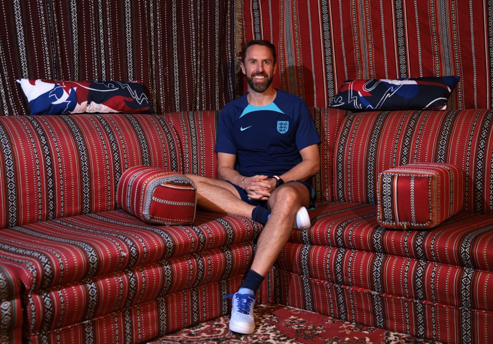 Two yellow cards in the first two group games will rule the Kane out of boss Gareth Southgate’s (pictured) side for the vital third clash with Wales