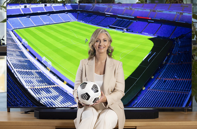 Sky Sports' Hayley McQueen has rubbed shoulders with the great and good of the footballing world