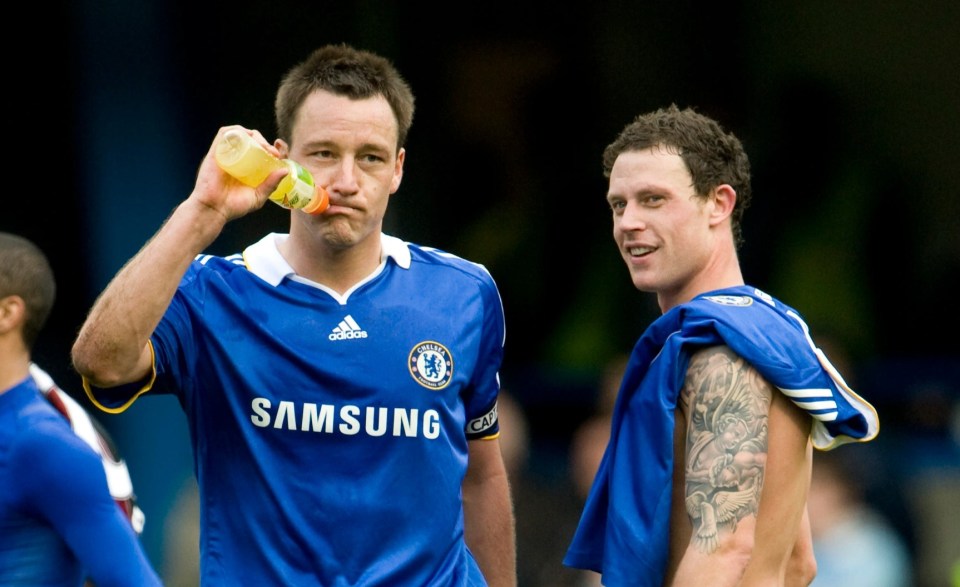 John Terry and Wayne Bridge were team-mates with England and Chelsea