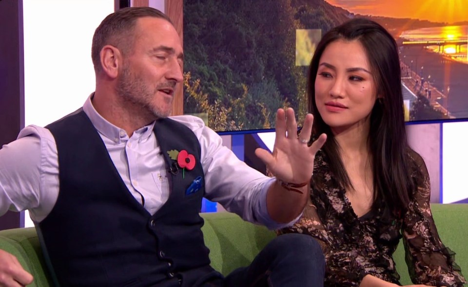 Will Mellor and dance partner Nancy Xu appeared on The One Show