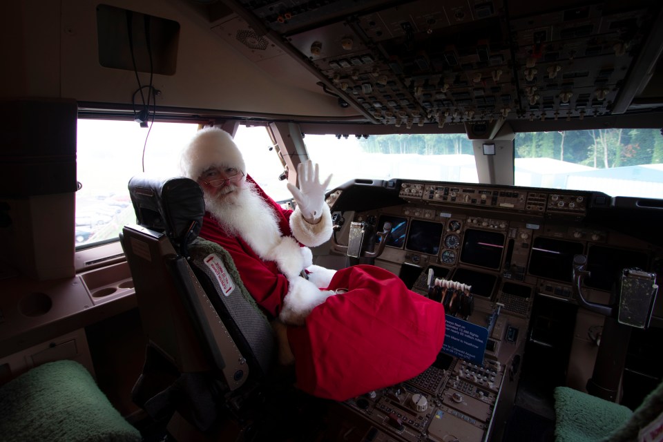 Guests will be guided around the plane by their own elf, and will get to meet Father Christmas