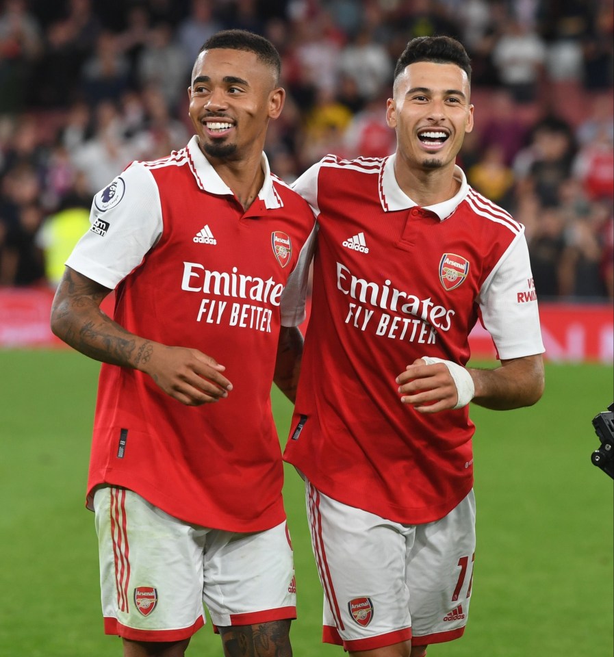 Magalhaes' Arsenal team-mates Gabriel Jesus and Gabriel Martinelli have made the squad