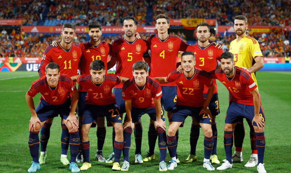 Spain play Costa Rica in their World Cup opener