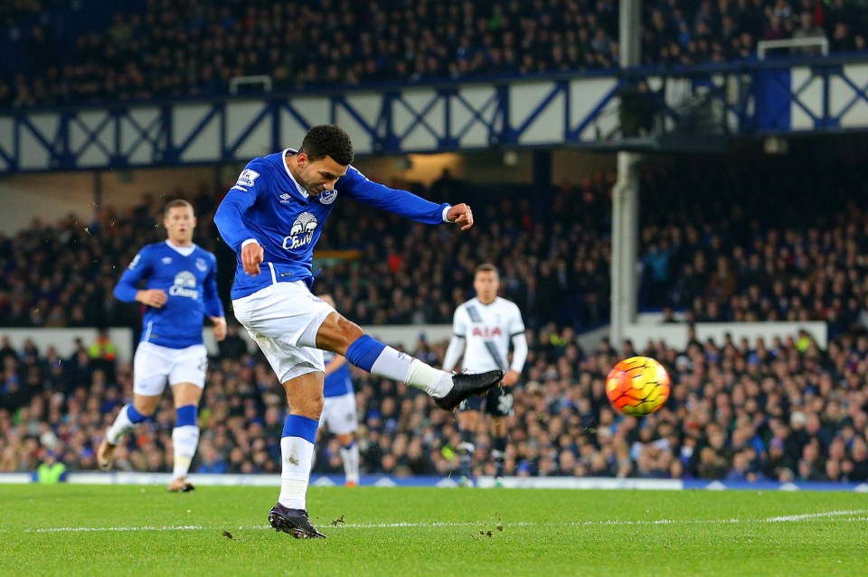 Lennon enjoyed three-and-a-half seasons with Everton after leaving Spurs