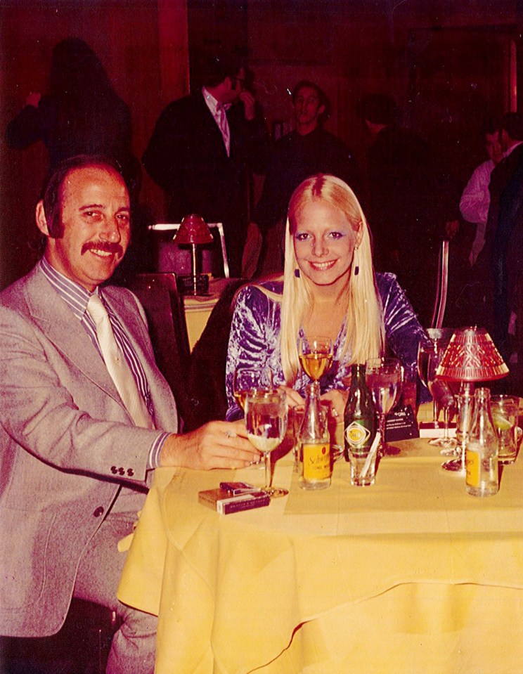 Gerald Sattin and girlfriend Maureen Flanagan in Las Vegas in the early 1970s