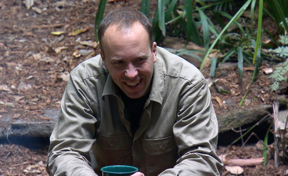 Matt entered camp yesterday after his first Bushtucker Trial