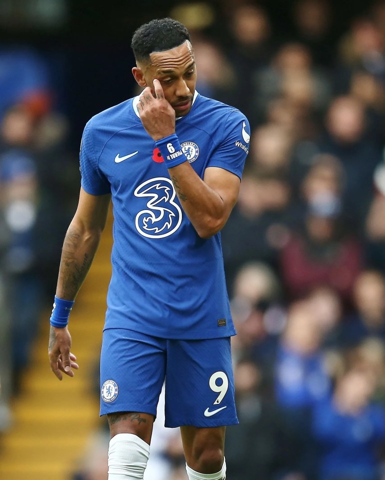 Pierre-Emerick Aubameyang fired a blank at Stamford Bridge