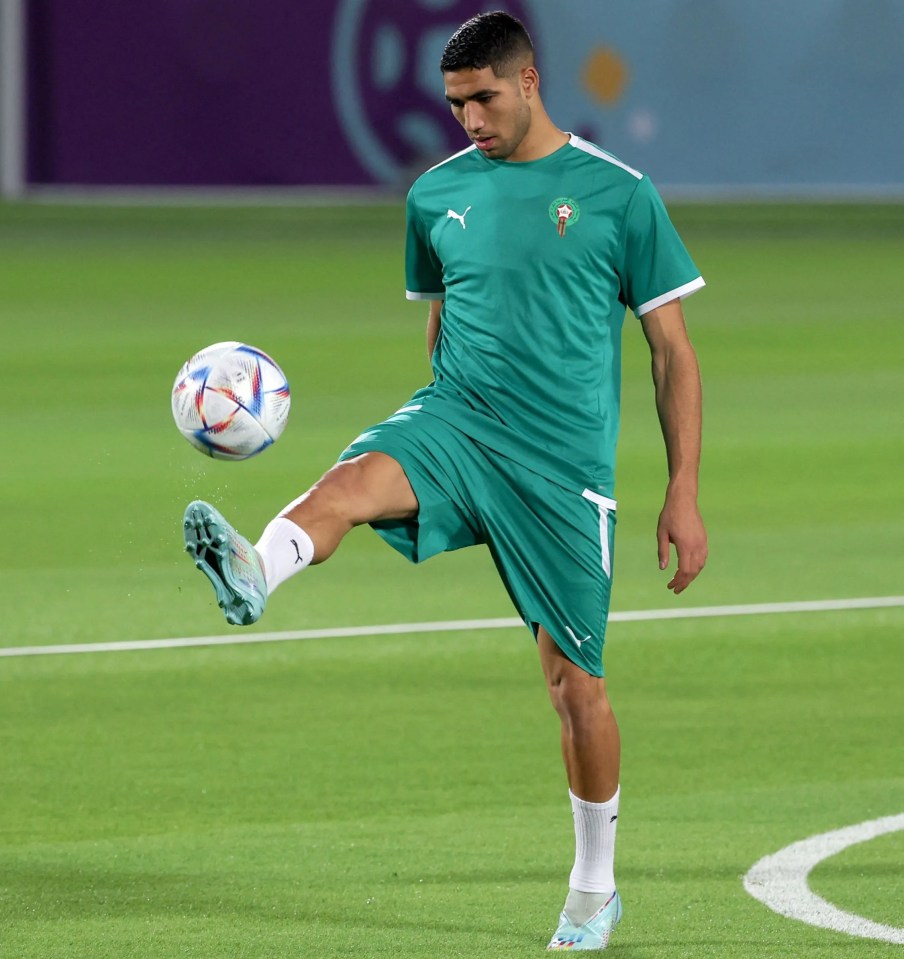 Achraf Hakimi will be a key player for Morocco in Qatar