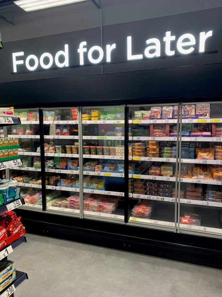 Asda Express' Food for Later section