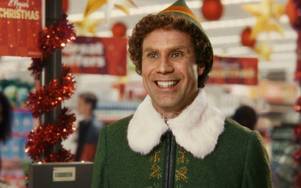 Asda's 2022 Christmas ad sees the return of Buddy the Elf - 19 years after Will Ferrell played the character in the 2003 film Elf