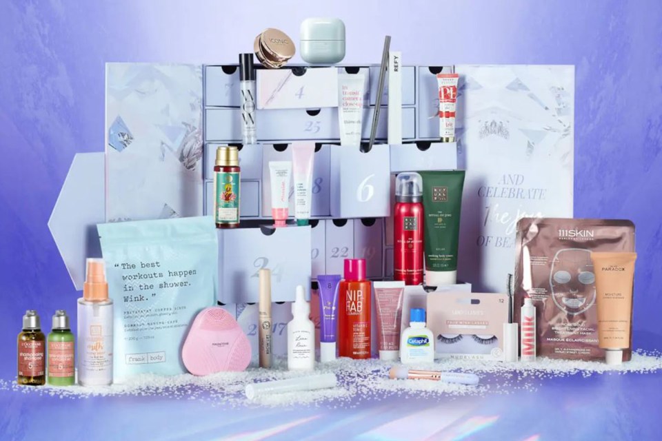 Glossybox's Freeze The Moment Beauty Advent Calendar has up to 50% off - but for a limited time only