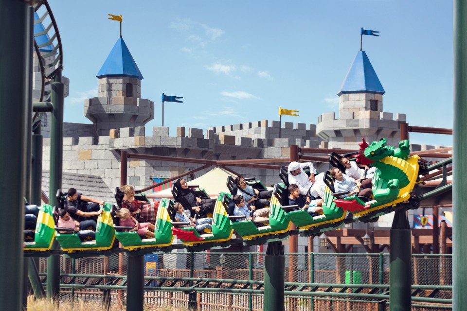 The star attraction rollercoaster is fast enough to thrill the young ones, but slow enough that Mum and Dad will agree to go on board