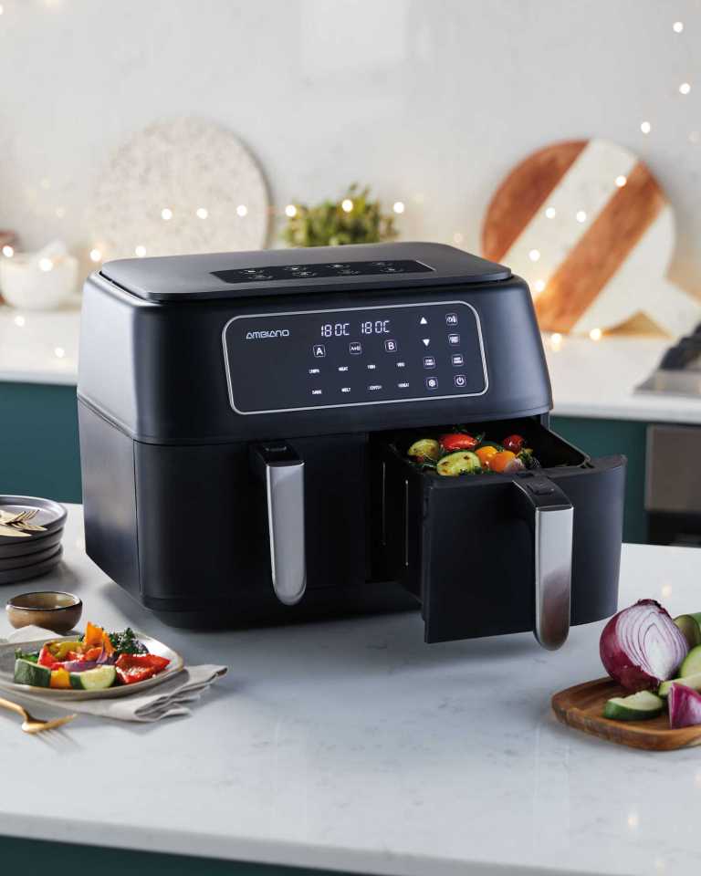 Ambiano Dual Basket Air Fryer