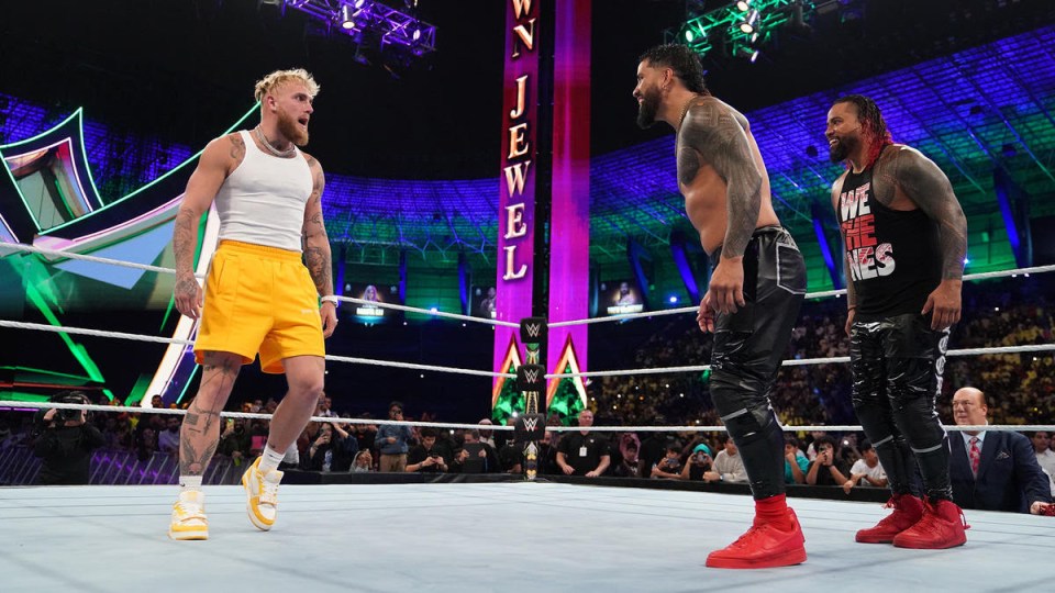 Jake Paul attacked The Usos in his WWE debut