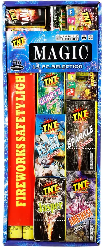 Asda is selling everything from TNT Magic Selection boxes to sparklers