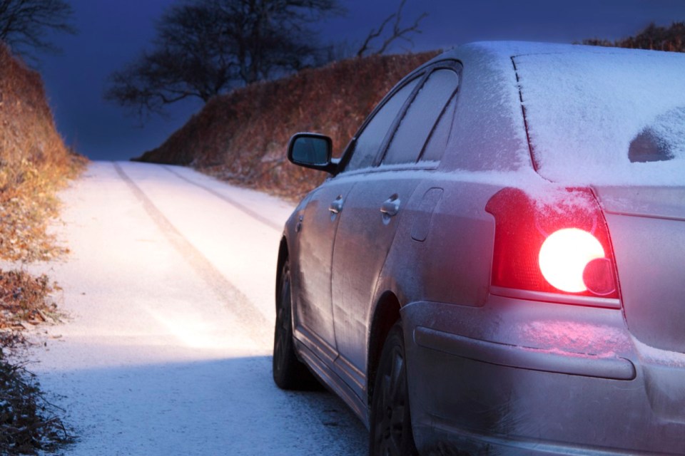 According to official data, 13% of serious collisions involve bad weather