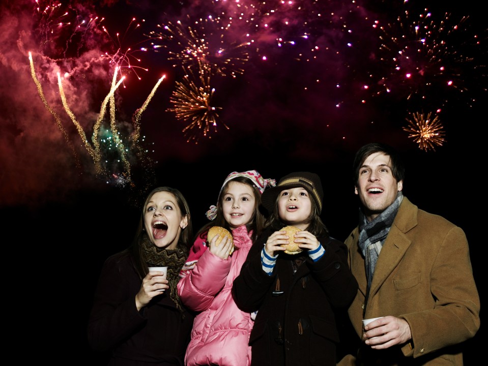 Take a look at the sparkling menu for fireworks night this week