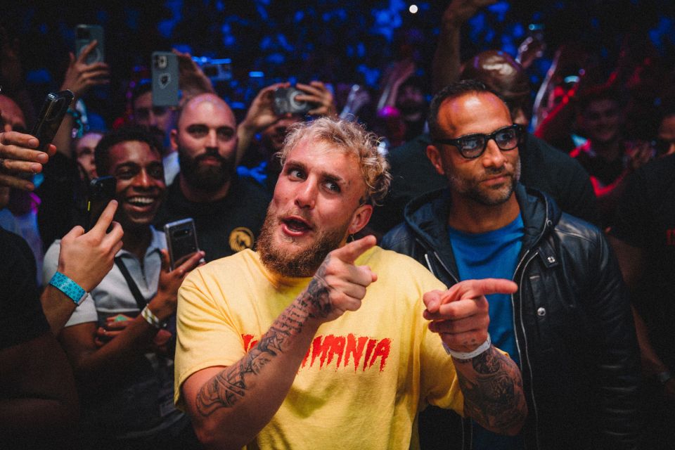 Jake Paul was a special guest commentator for Tommy Fury's fight