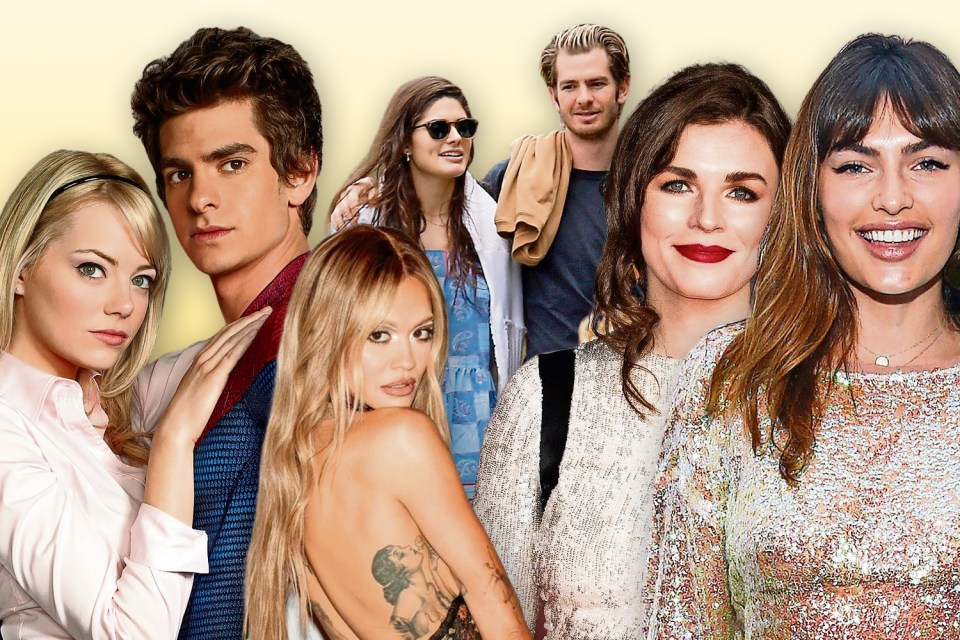 Andrew has also been connected with Emma Stone, Rita Ora, Christine Gabel, Aisling Bea and Alyssa Miller