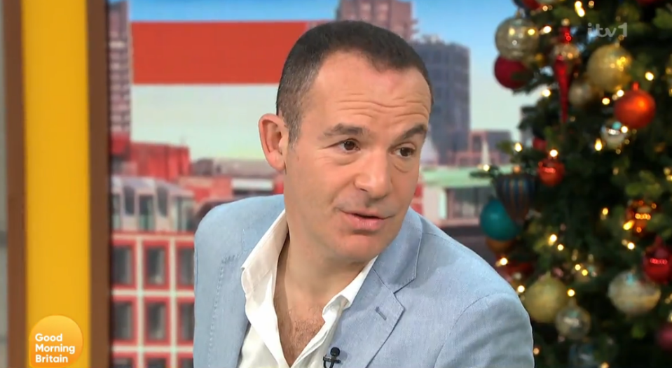 Martin Lewis has revealed the cost of running Christmas lights this winter