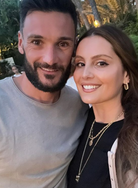 Hugo Lloris has been married to Marine since 2012