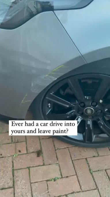 A mum has shared a way to get paint off your car - with a product you may have at home