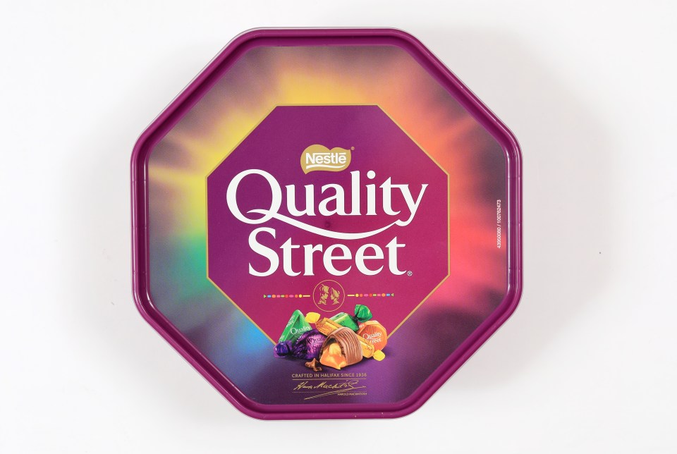 Quality street tubs are going for £3.99 at Lidl