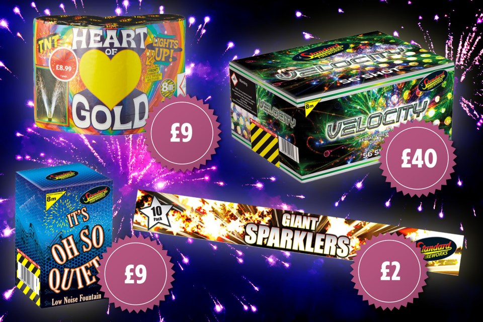 We reveal the supermarkets selling sparklers and fireworks for Guy Fawkes night