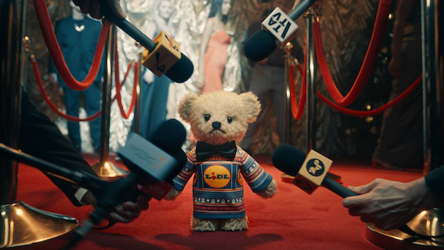 The Lidl Christmas ad features an adorable teddy bear