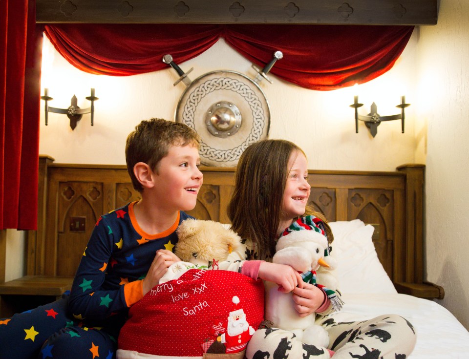 Turn your festive family day into a magical overnight stay.