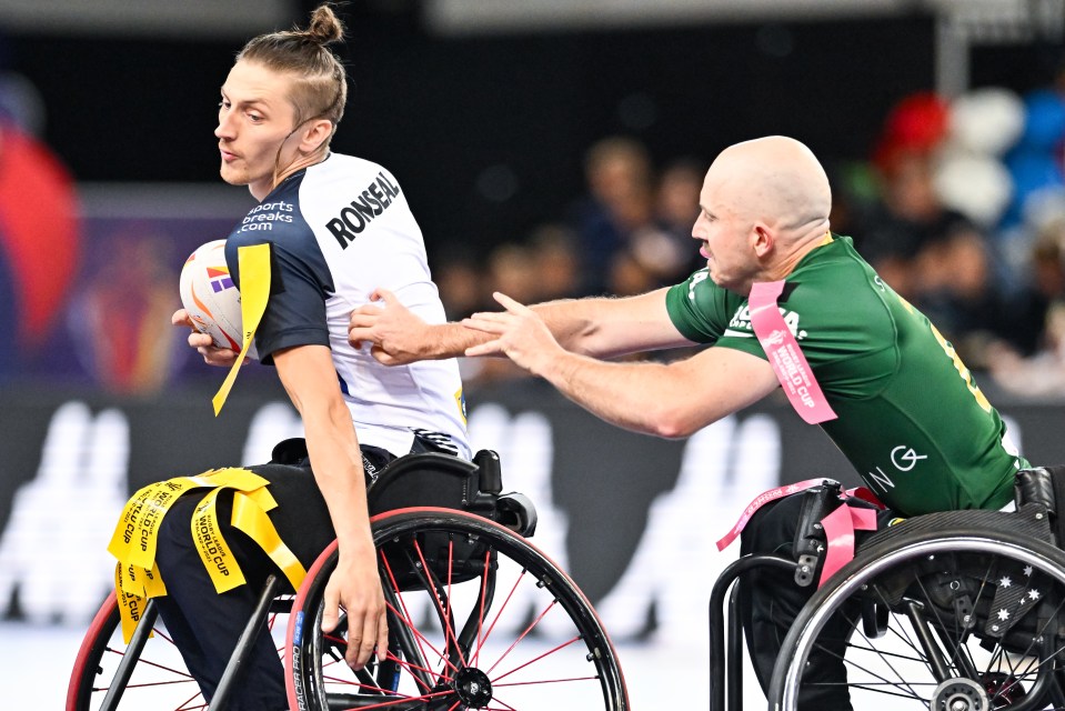 Jack Brown is far from surprised at the reaction to wheelchair rugby league