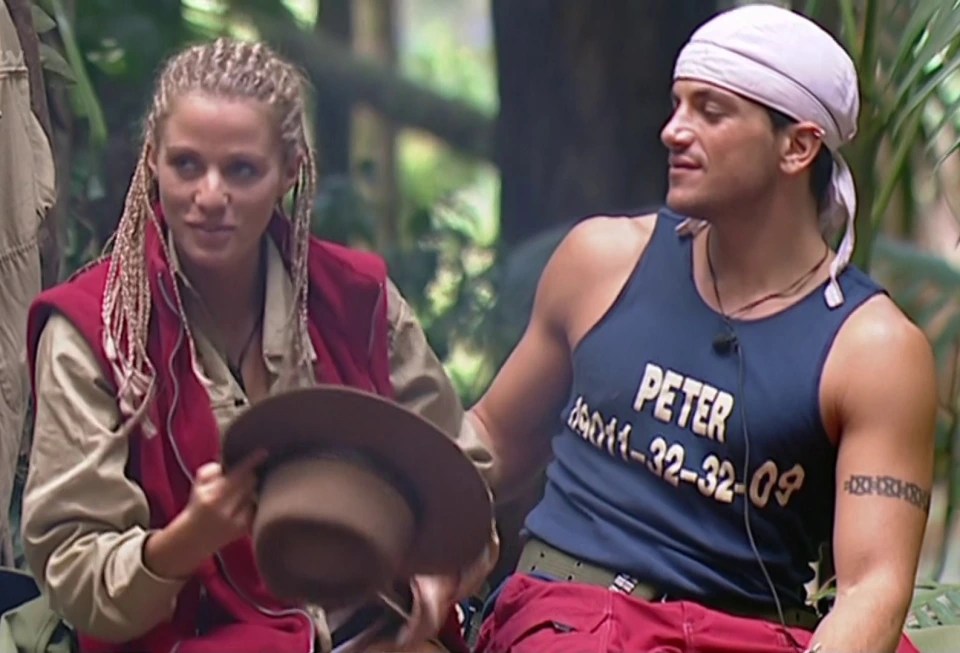 Katie and Peter met during the 2004 series of I’m a Celebrity