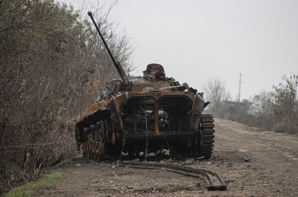 Russia has suffered setbacks in recent weeks, including the liberation of Kherson