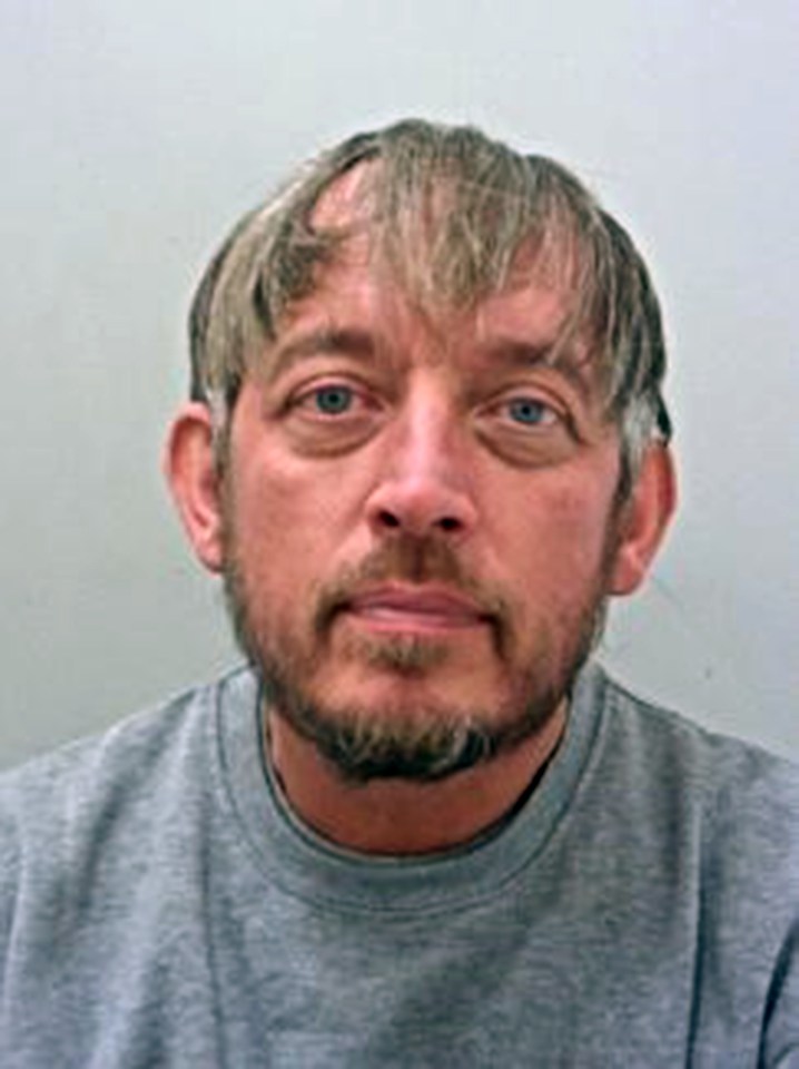 Burfield's mugshot after he pleaded guilty