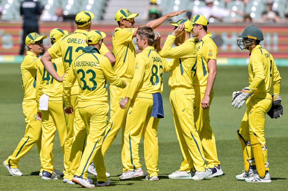 Australia coasted to a six-wicket victory