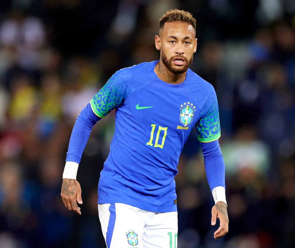 Neymar claims Kane and Sancho are his two favourite England stars