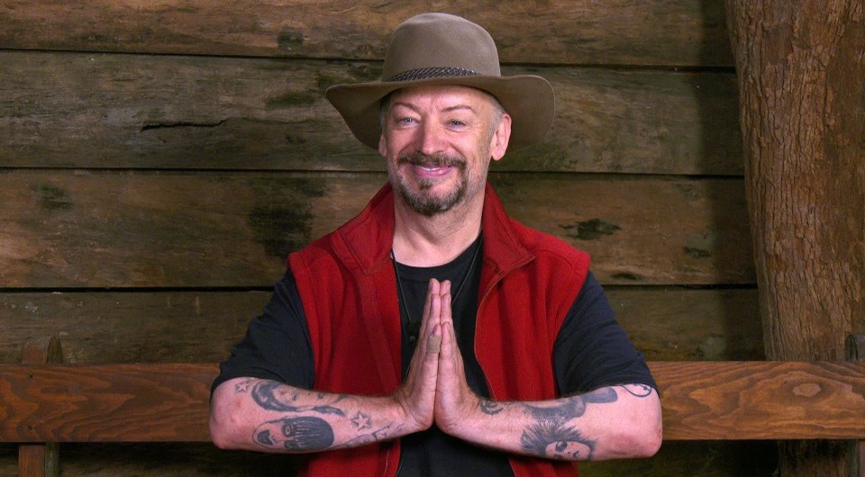 Boy George has been using the practice of meditation during his stint on I'm A Celeb