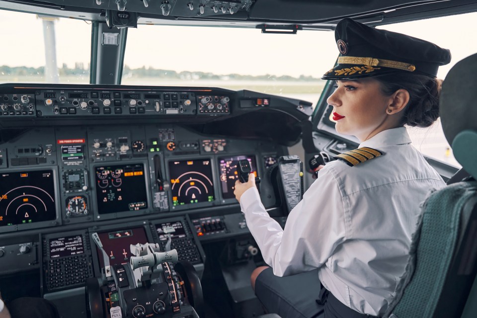 Pilot Morgan Smith urged passengers afraid of turbulence to fly earlier in the day (stock image)