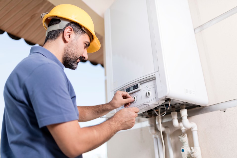 Households can get grants for replacing their old boiler