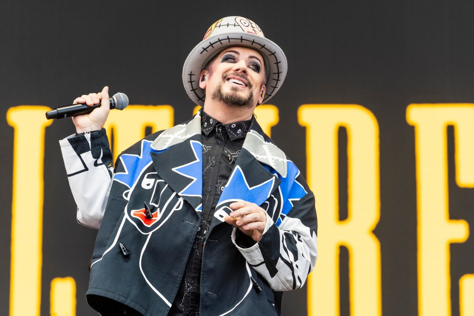 Boy George' fans have taken to Twitter to back the star even before the show starts