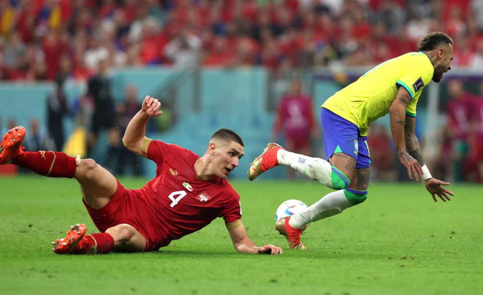 Brazil striker Neymar was replaced by Man Utd winger Antony late on against Serbia but believes he will return later in the tournament