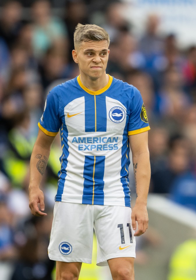 Trossard's contract at Brighton expires next summer