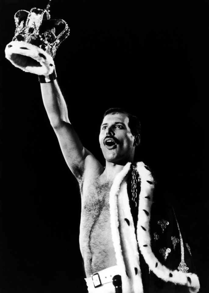 Freddie was inducted into the Rock and Roll Hall of Fame posthumously in 2001