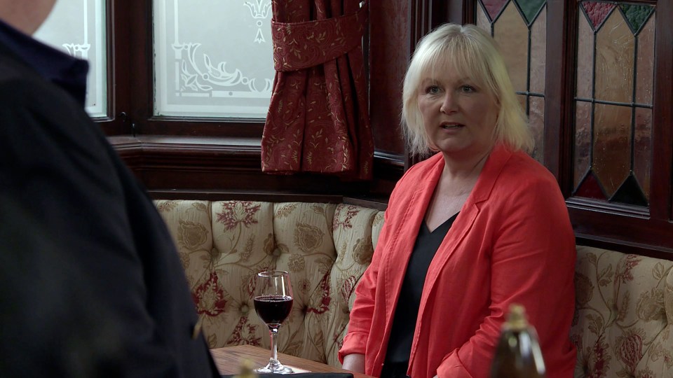 Sue is best known for her role in Corrie - where she also flashes dirty looks