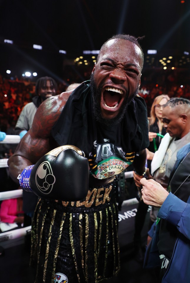 A grudge match with Deontay Wilder is on the cards for the former champ